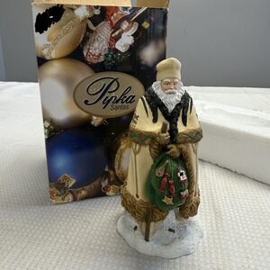 Vintage 2006 Pipka Reflections Of Christmas 6" Hungarian Santa 27/9700 Box